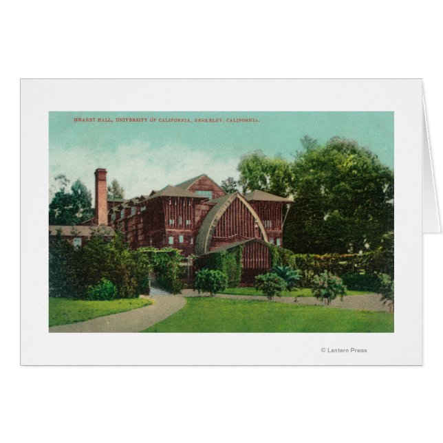 Vista exterior de Hearst Hall, U de CA (Anverso (Horizontal))