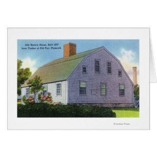 Vista exterior de la antigua casa Harlow