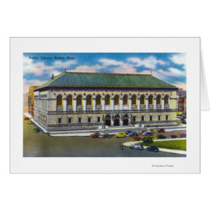 Vista exterior de la Biblioteca Pública