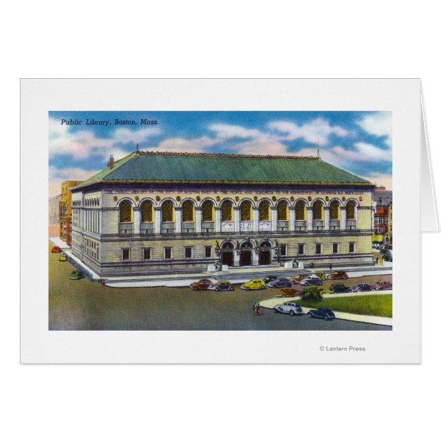 Vista exterior de la Biblioteca Pública (Anverso (Horizontal))