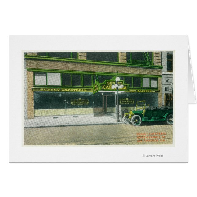 Vista exterior de la cafetería Sunset (Anverso (Horizontal))