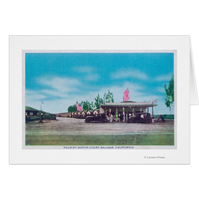 Vista exterior de la cancha de turismo (Anverso (Horizontal))