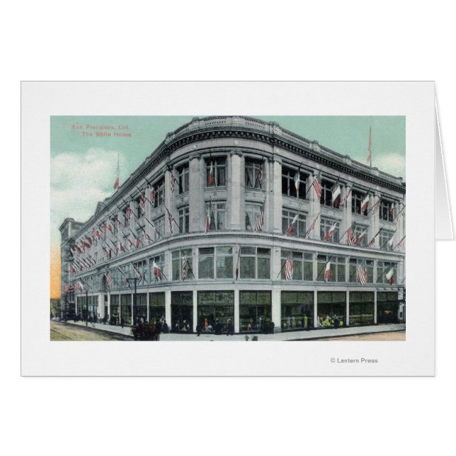 Vista exterior de la Casa Blanca (Anverso (Horizontal))