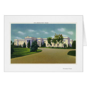 Vista exterior de la Casa de Baño Lincoln