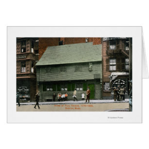 Vista exterior de la casa Paul Revere # 4