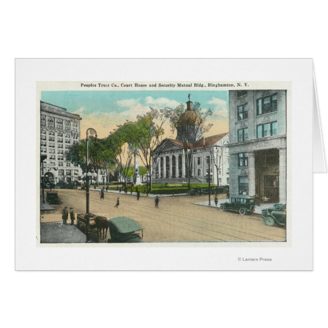 Vista exterior de la Corte (Anverso (Horizontal))