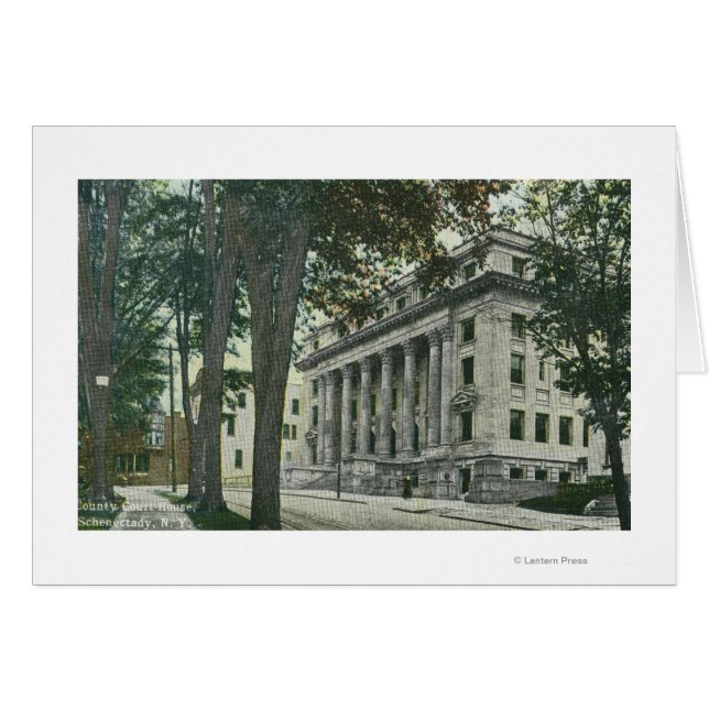 Vista exterior de la Corte del Condado (Anverso (Horizontal))