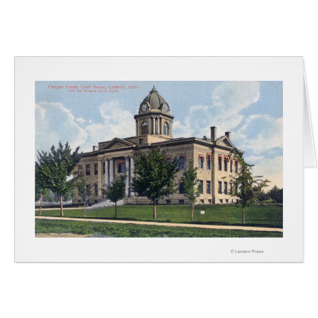 Vista exterior de la Corte del Condado de Canyon (Anverso (Horizontal))