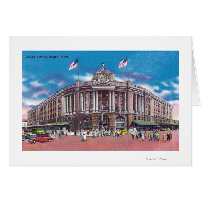 Vista exterior de la estación sur (Anverso (Horizontal))