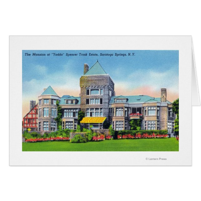 Vista exterior de la mansión S. Track en (Anverso (Horizontal))