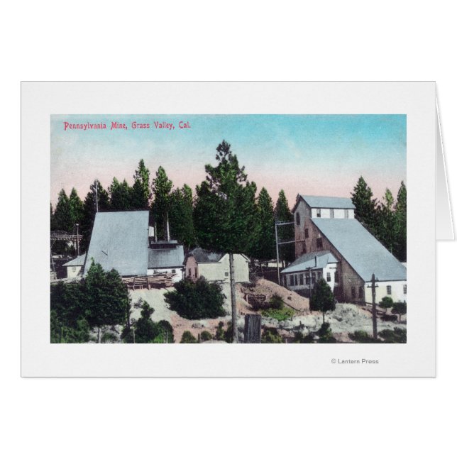 Vista exterior de la mina de Pennsylvania (Anverso (Horizontal))