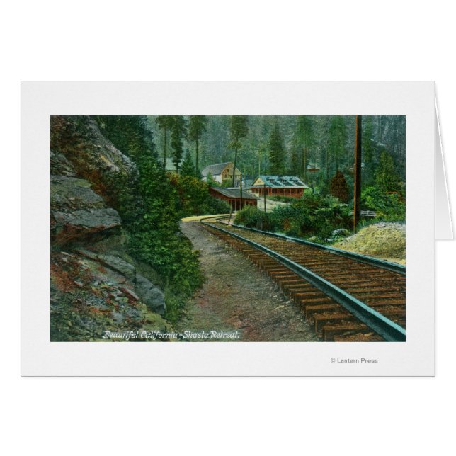 Vista exterior de la retirada de Shasta de las vía (Anverso (Horizontal))