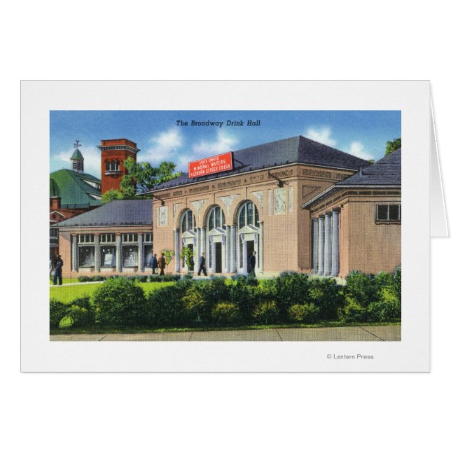 Vista exterior de la sala de bebidas de Broadway (Anverso (Horizontal))