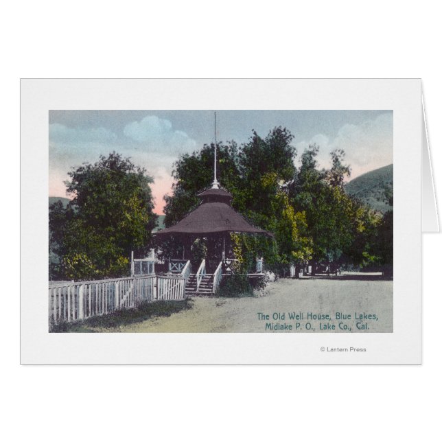Vista exterior de la vieja casa de pozos en el Lag (Anverso (Horizontal))
