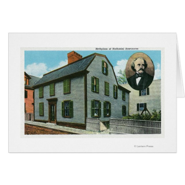 Vista exterior de Nathaniel Hawthorne (Anverso (Horizontal))