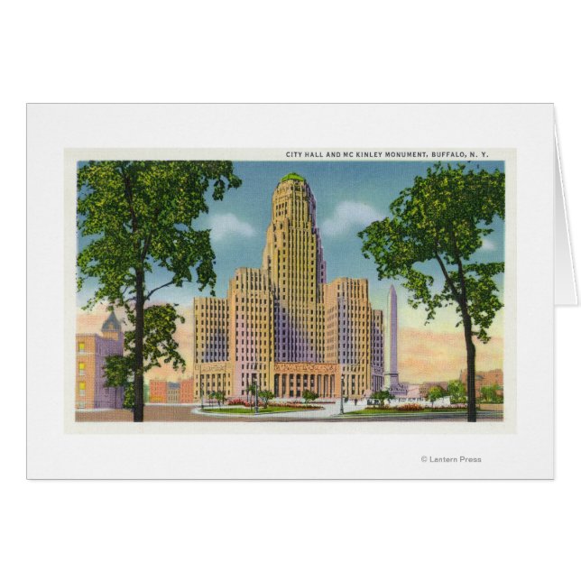 Vista exterior del ayuntamiento y el McKinley (Anverso (Horizontal))