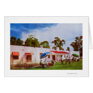 Vista exterior del campo de golf Los Serranos