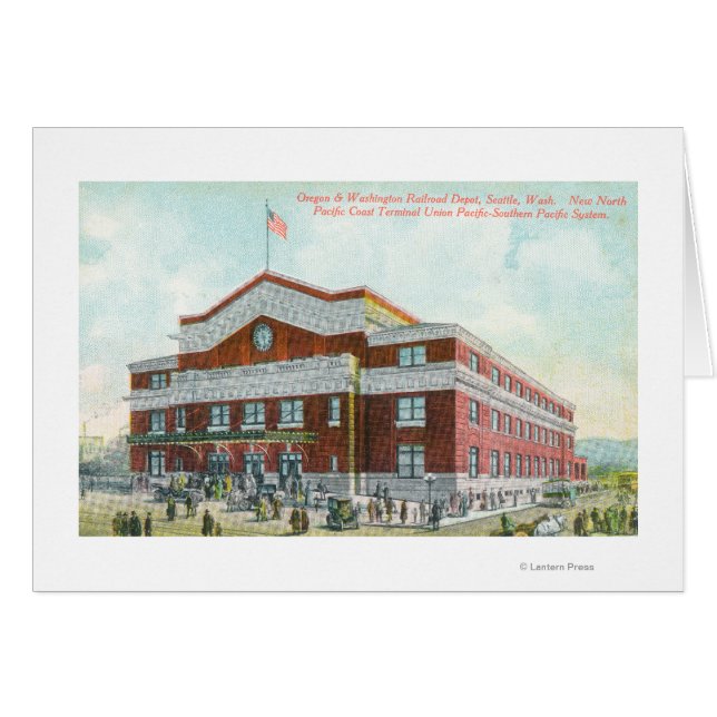 Vista exterior del depósito ferroviario de OR-WA (Anverso (Horizontal))