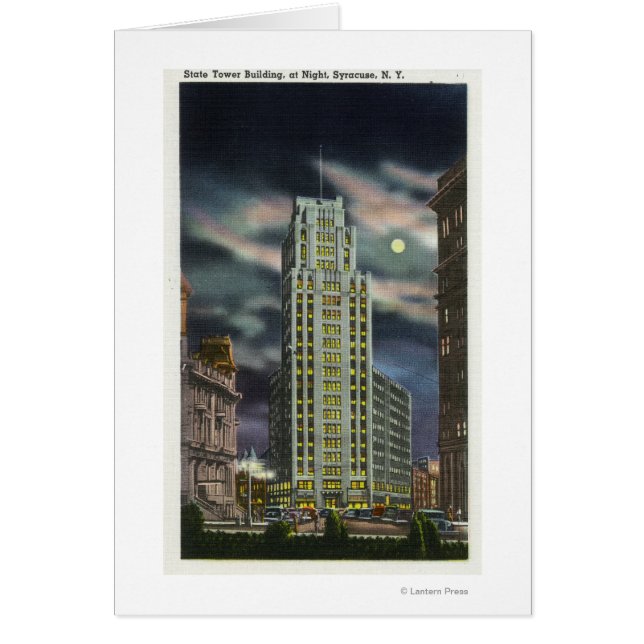 Vista exterior del edificio de la Torre Estatal de (Frente)