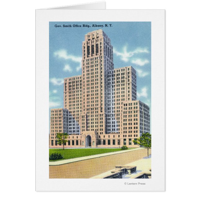 Vista exterior del edificio de oficinas del Gov Sm (Frente)