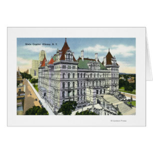 Vista exterior del edificio del Capitolio estatal