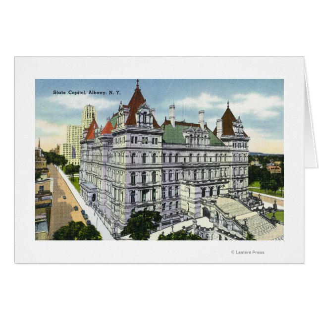 Vista exterior del edificio del Capitolio estatal  (Anverso (Horizontal))