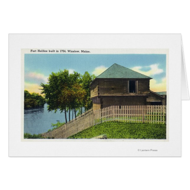 Vista exterior del fuerte Halifax (Anverso (Horizontal))