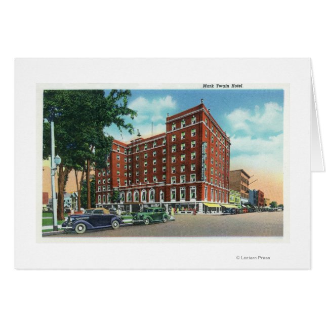 Vista exterior del hotel Mark Twain (Anverso (Horizontal))