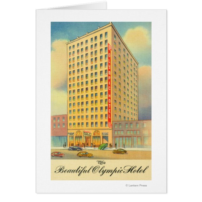 Vista exterior del hotel olímpico (Frente)