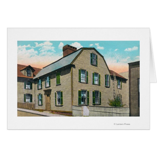 Vista exterior del lugar de nacimiento de Hawthorn (Anverso (Horizontal))