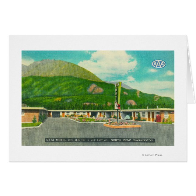 Vista exterior del Mt. Si Motel (Anverso (Horizontal))