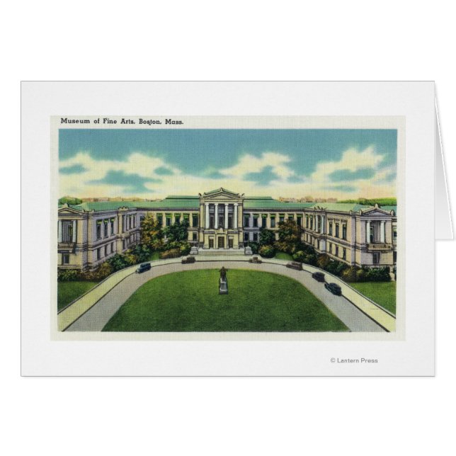 Vista exterior del Museo de Bellas Artes # 2 (Anverso (Horizontal))