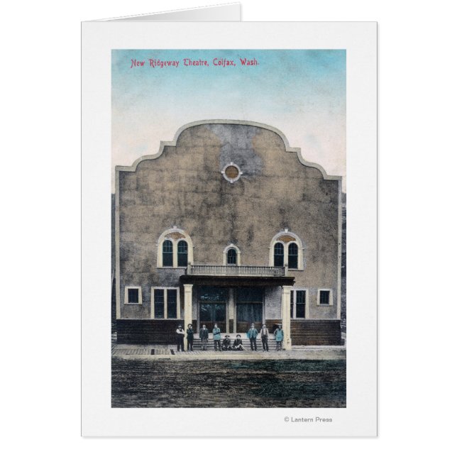 Vista exterior del nuevo teatro Ridgeway (Frente)