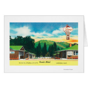 Vista exterior del Rambi MotelLakehead, CA