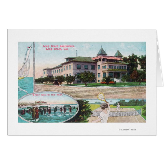 Vista exterior del sanitario de Long Beach (Anverso (Horizontal))