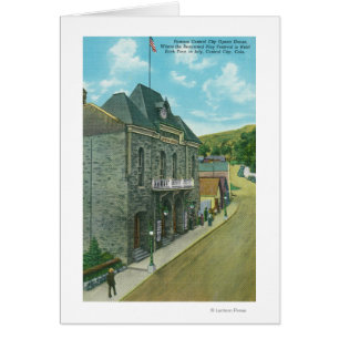 Vista exterior del teatro de la ópera famoso