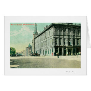 Vista exterior del Templo Masónico