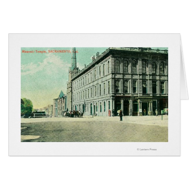 Vista exterior del Templo Masónico (Anverso (Horizontal))