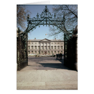 Vista exterior desde la puerta, construida 1745-47