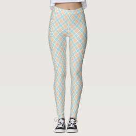 Vista frontal y trasera de leggings con un diamant