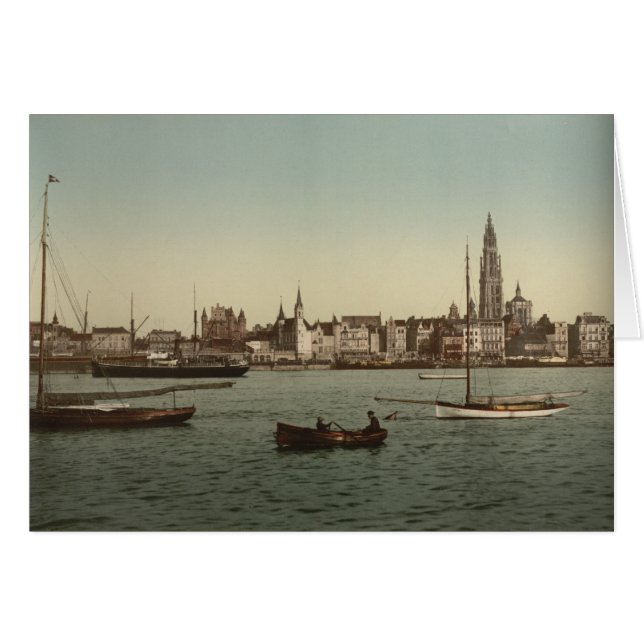 Vista general de Amberes II, Bélgica (Anverso (Horizontal))