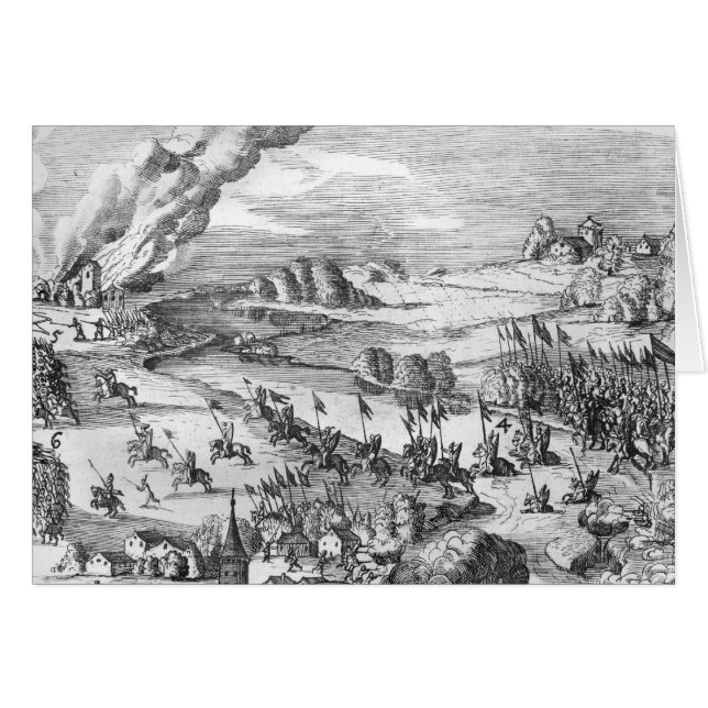 Vista general de la batalla de Muhlberg (Anverso (Horizontal))