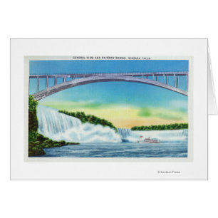 Vista general de las cataratas y el arcoiris