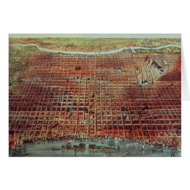 Vista general de Philadelphia, 1875 (Anverso (Horizontal))