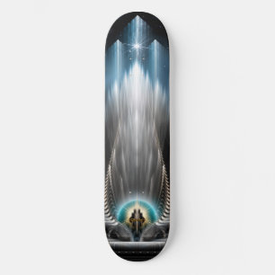 Vista Hielo De La Piscina Imperial View Skateboard