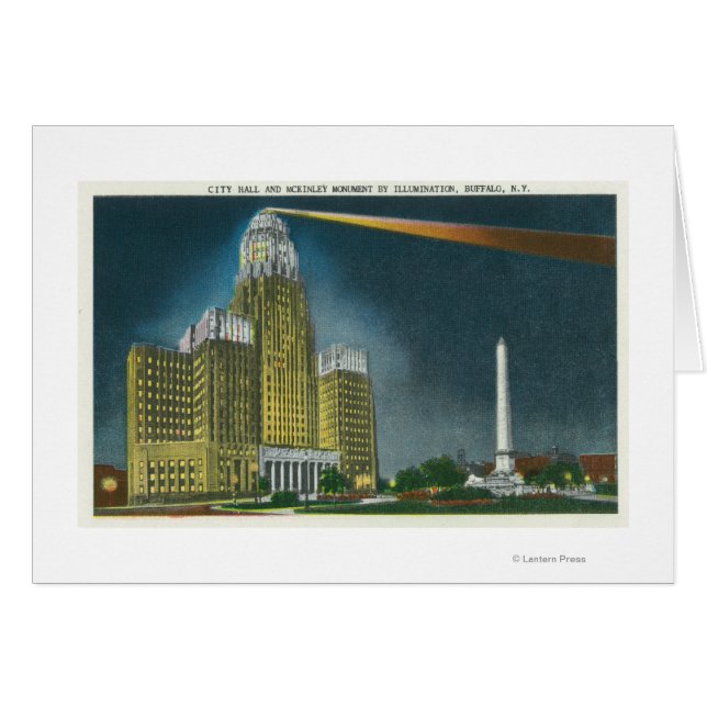 Vista iluminada del ayuntamiento (Anverso (Horizontal))