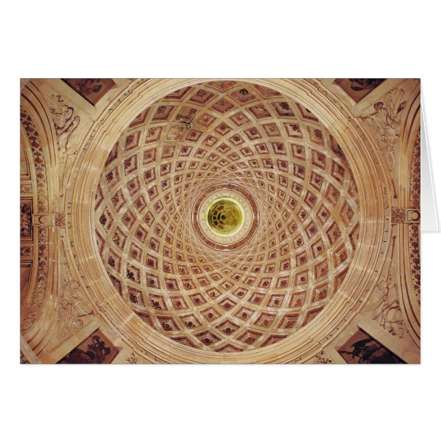 Vista interior de la cúpula de la capilla (Anverso (Horizontal))