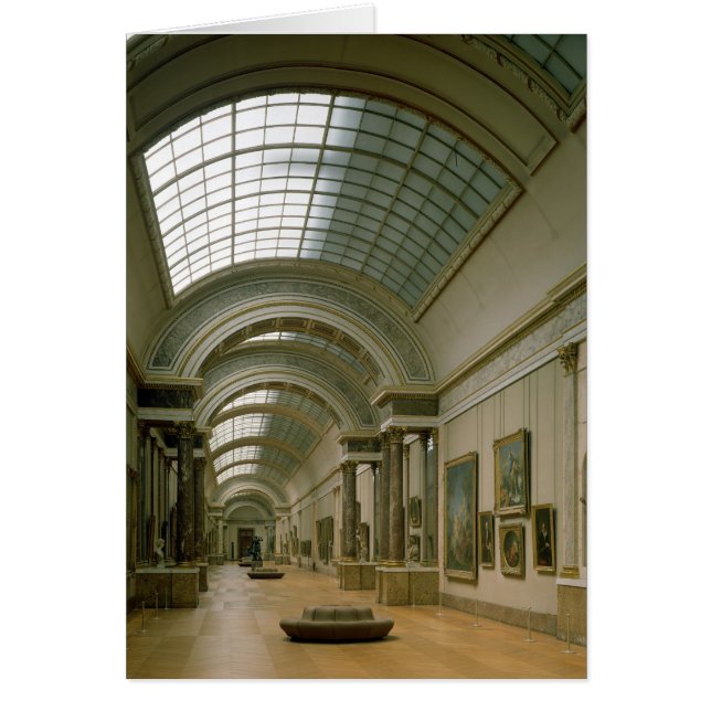 Vista interior de la Gran Galerie (Frente)