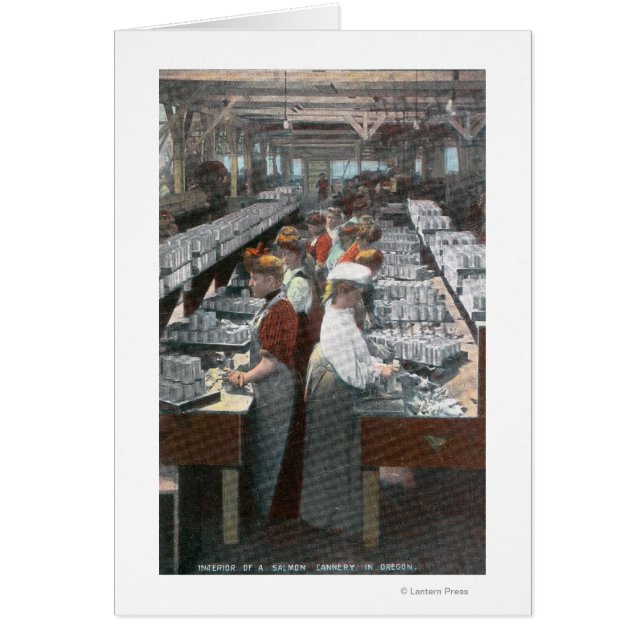 Vista interior de los trabajadores de la Cannería  (Frente)