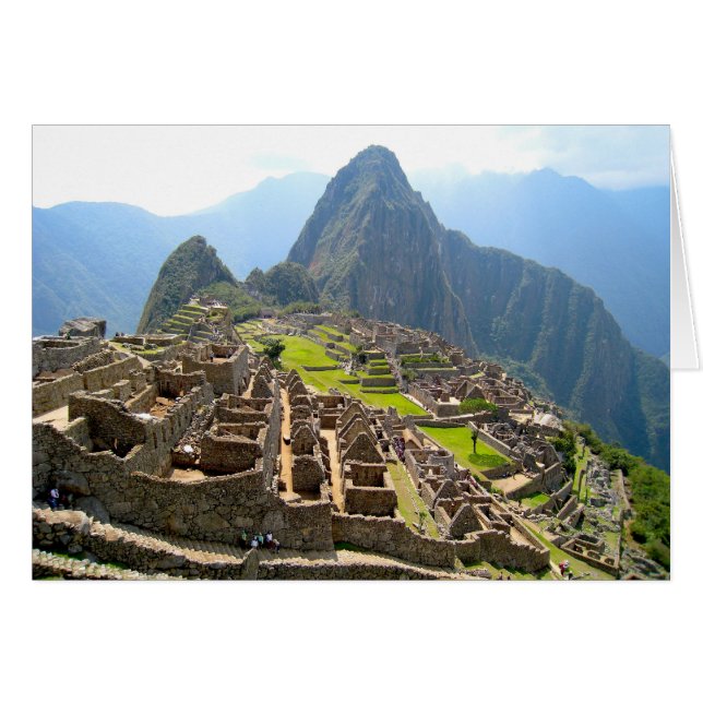 Vista majestuosa de Macchu Picchu (Anverso (Horizontal))